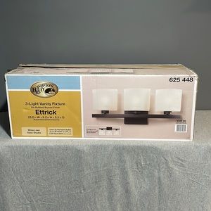 Hampton Bay 3-Light Vanity Fixture